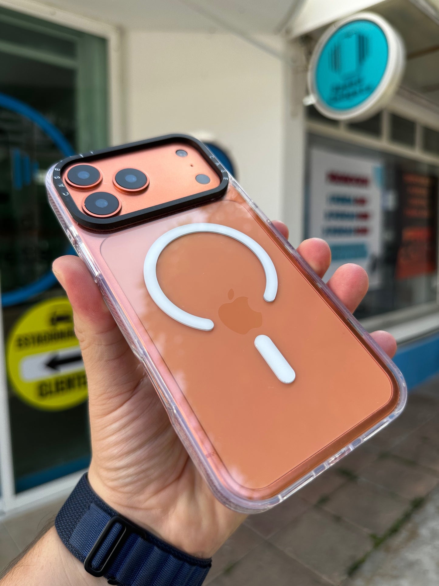 Case Funda Magsafe para iPhone transparente