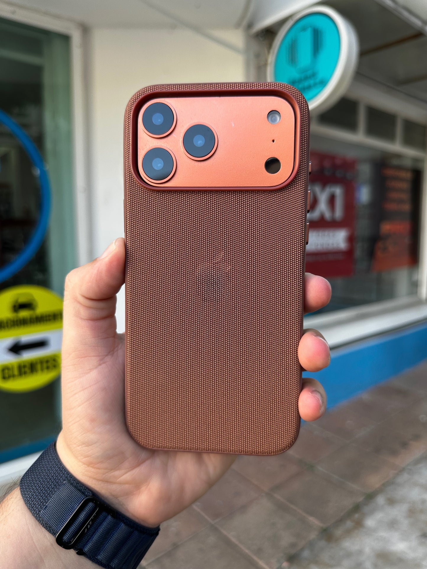 Case Funda Magsafe Tech - Woven para iPhone