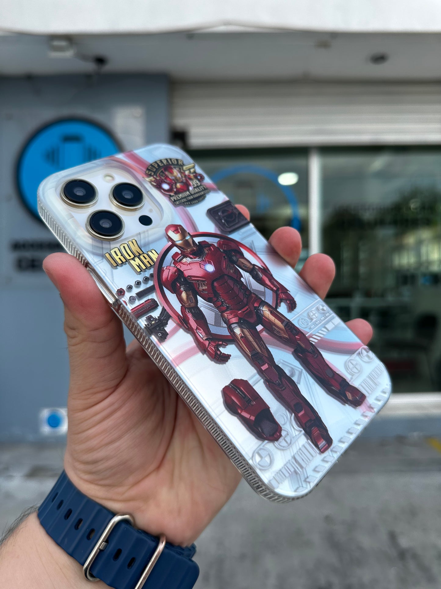 Case Iron Man Magsafe