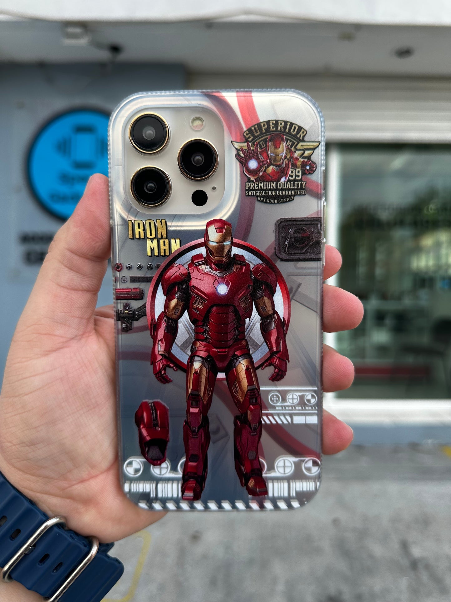 Case Iron Man Magsafe