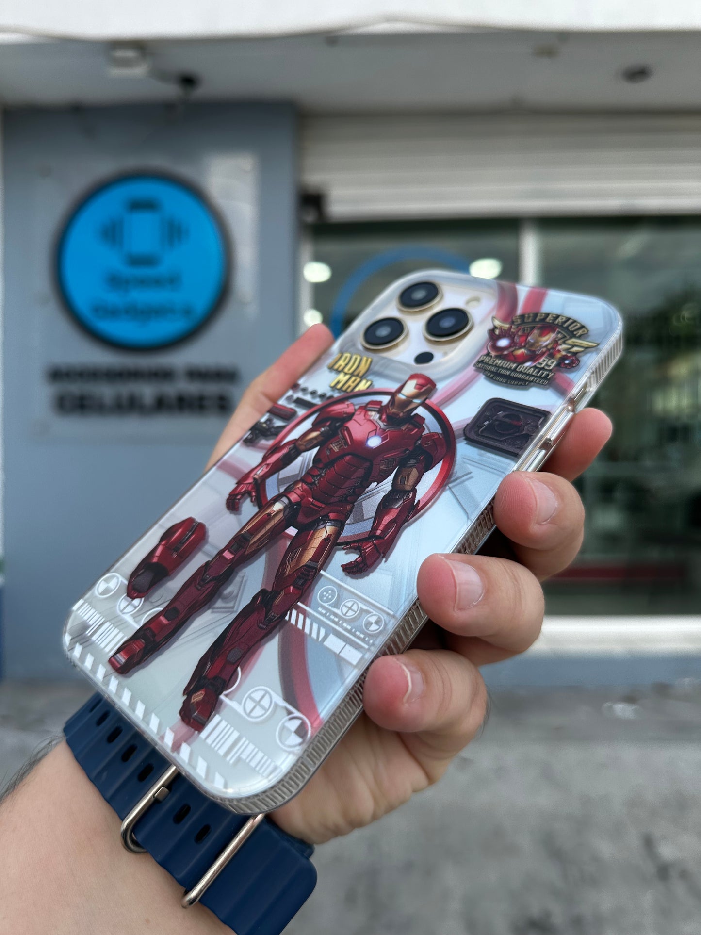 Case Iron Man Magsafe