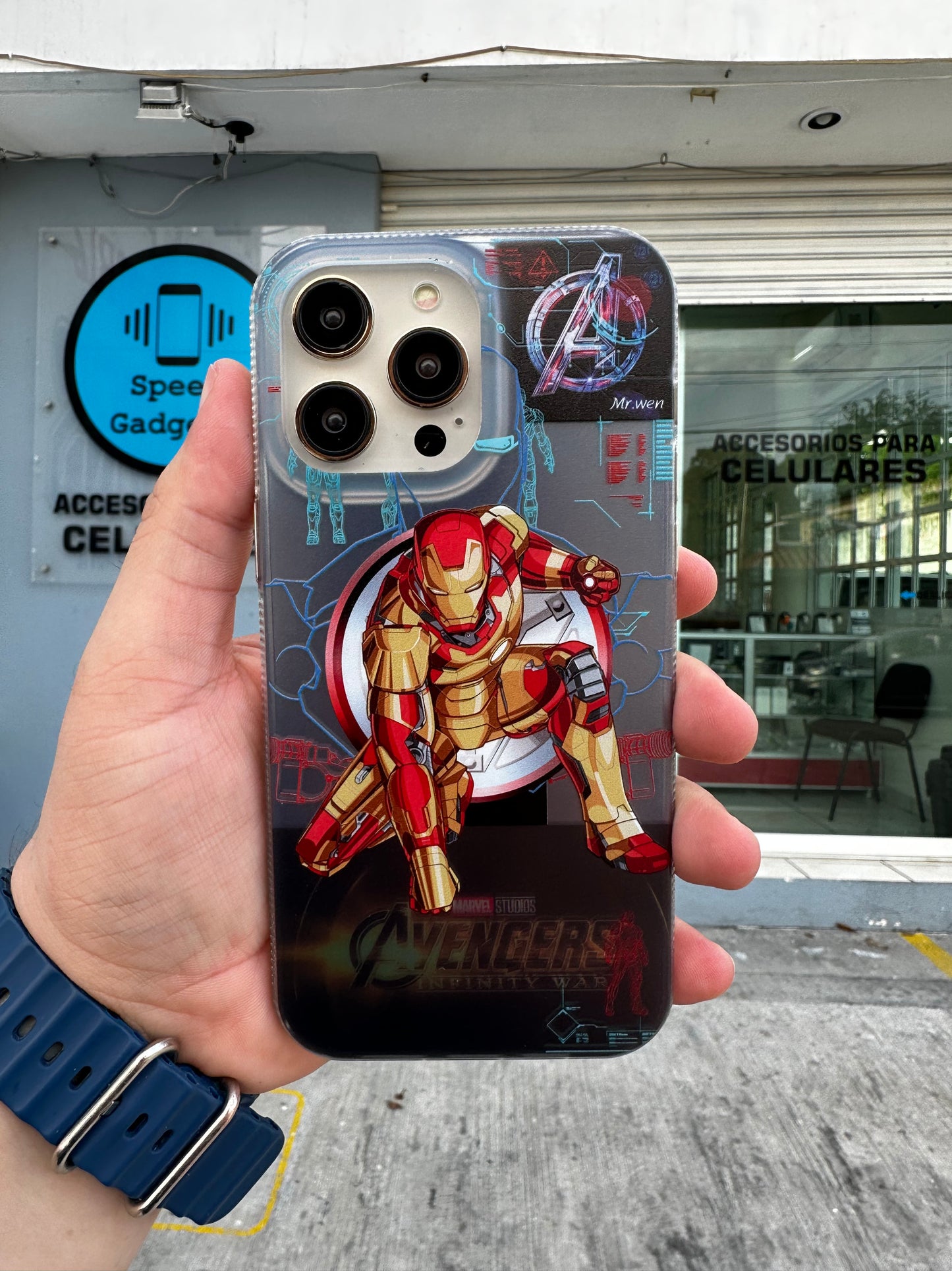 Case Iron Man Magsafe