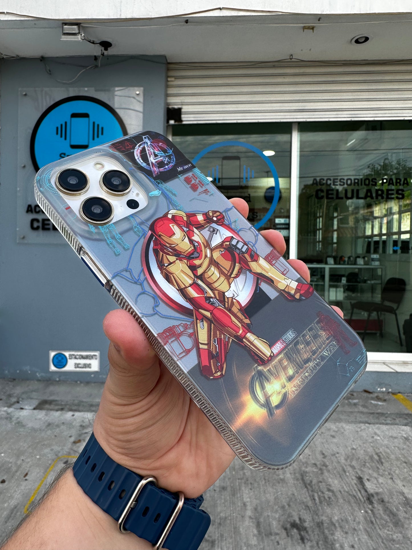 Case Iron Man Magsafe