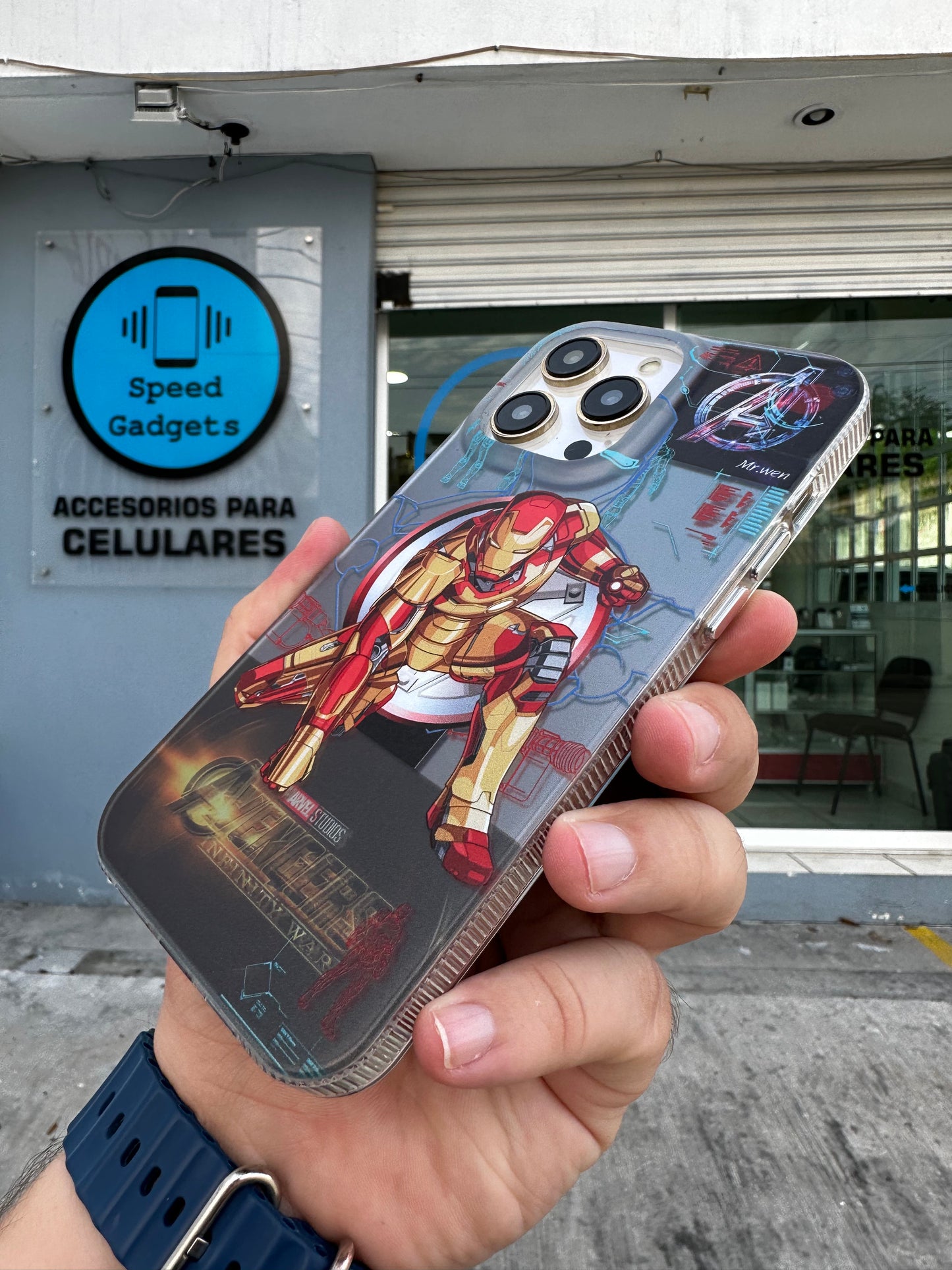 Case Iron Man Magsafe