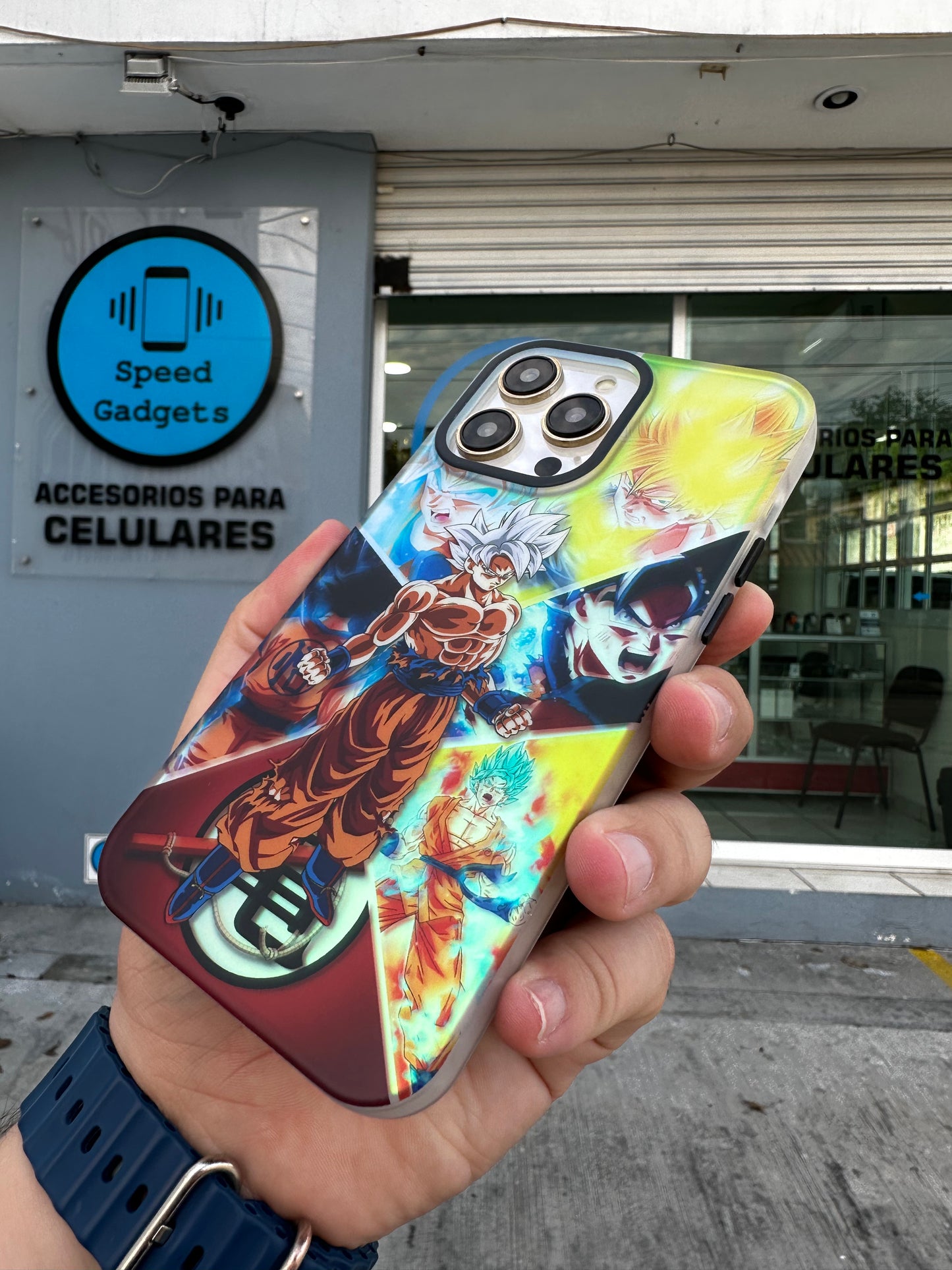 Case Dragon Ball Z Holográfica
