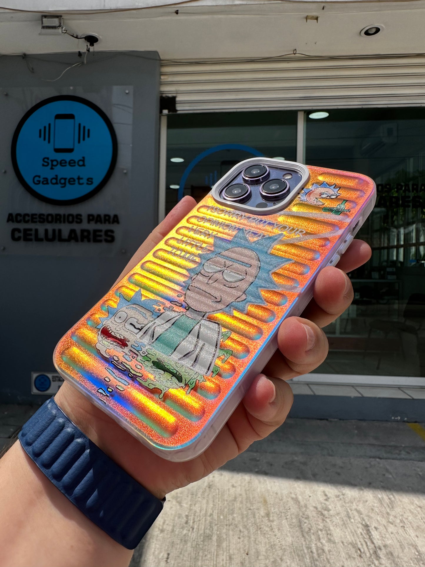 Case Rick & Morty Holografica