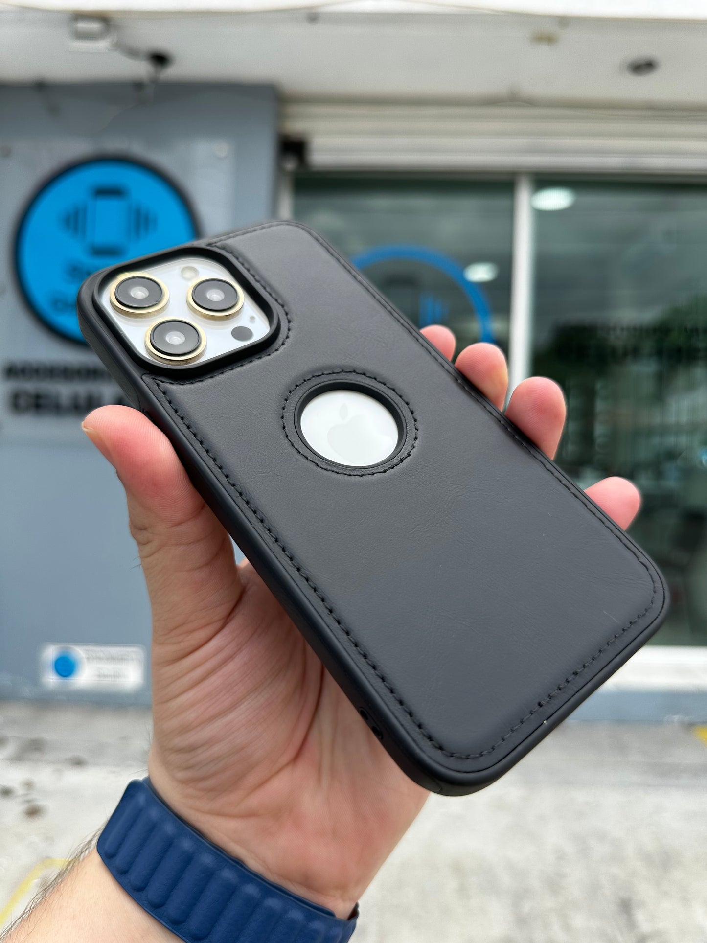 Case Tacto Piel Negro