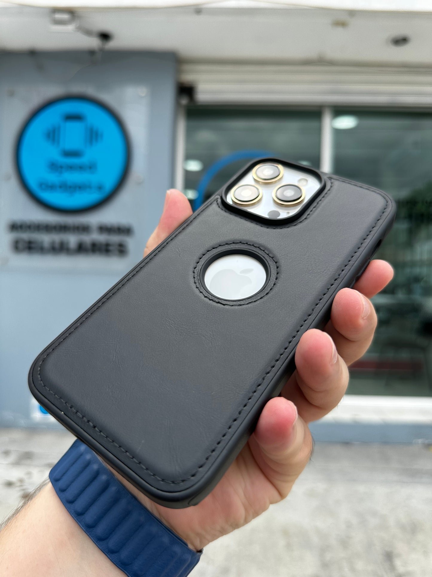 Case Tacto Piel Negro