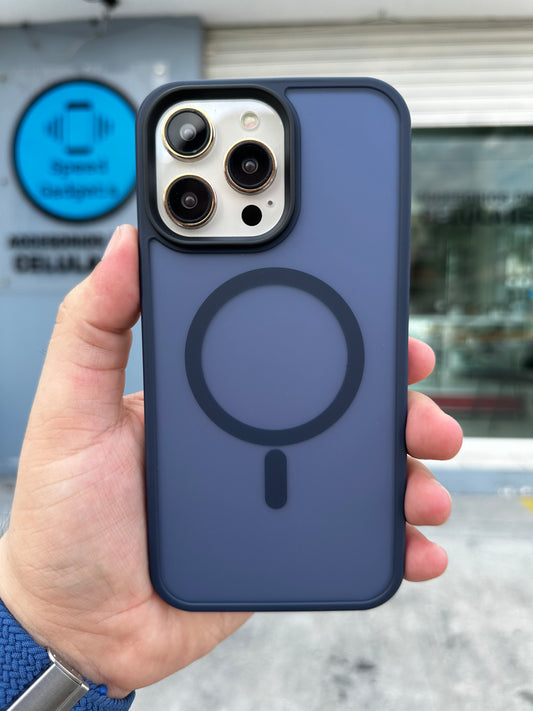 Case Magsafe Humo Azul