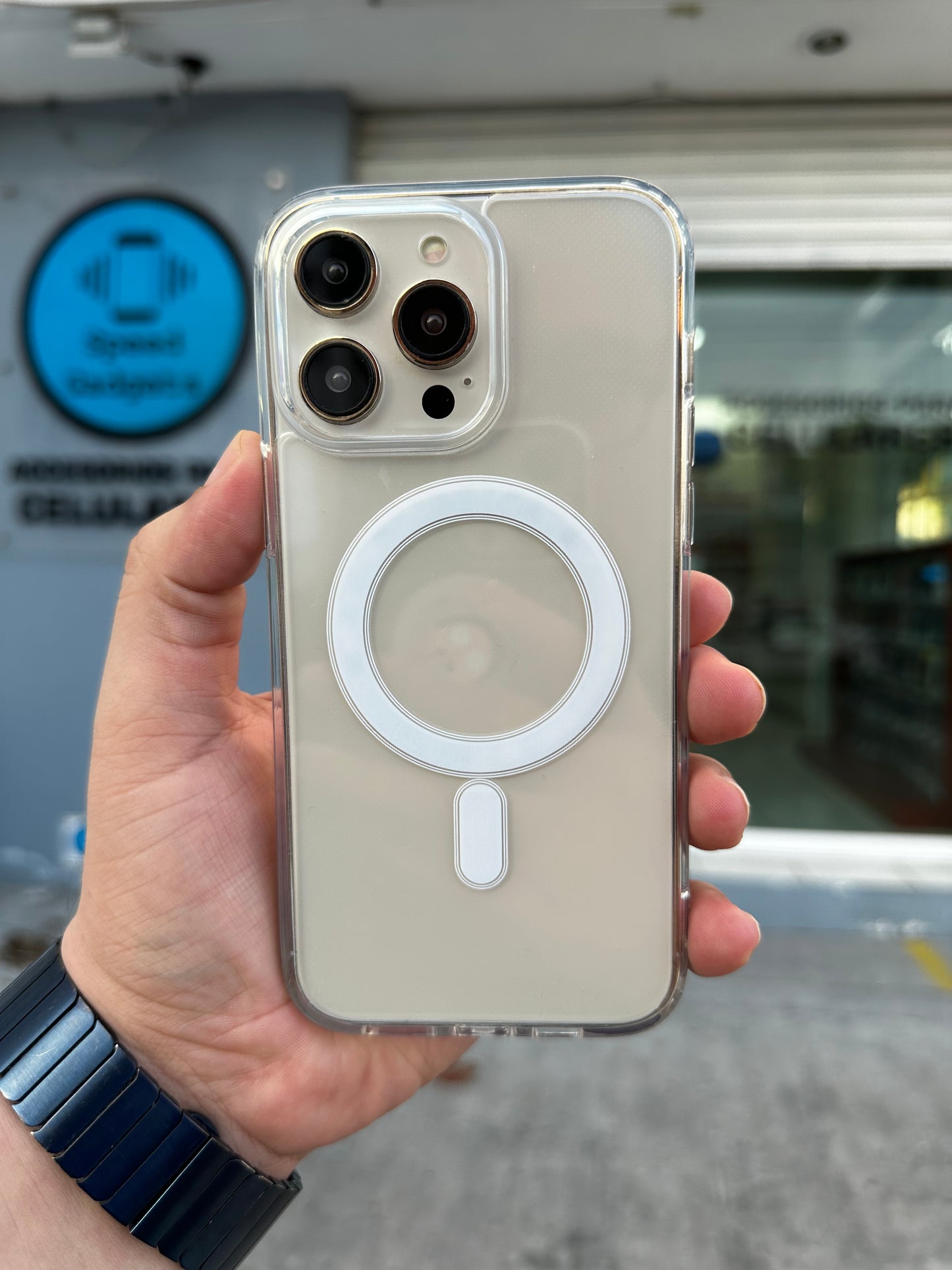 Case Magsafe Transparente