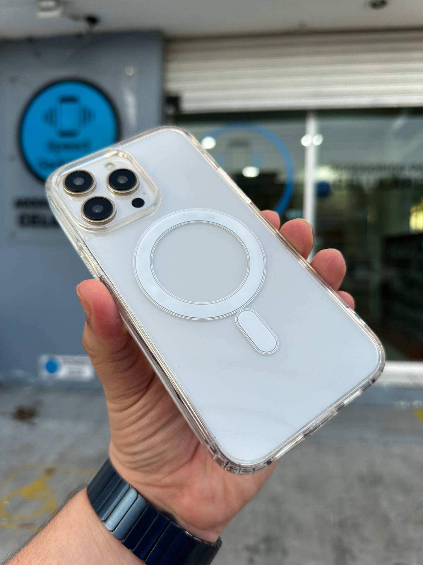 Case Magsafe Transparente