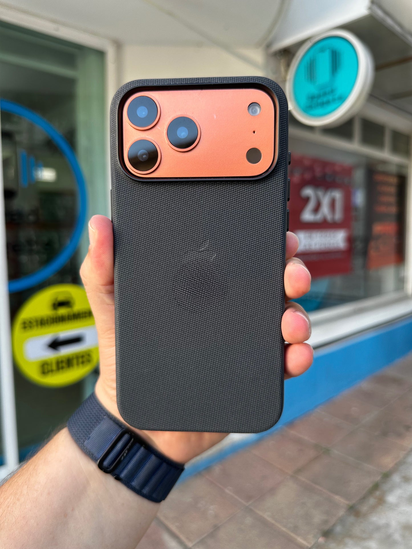 Case Funda Magsafe Tech - Woven para iPhone