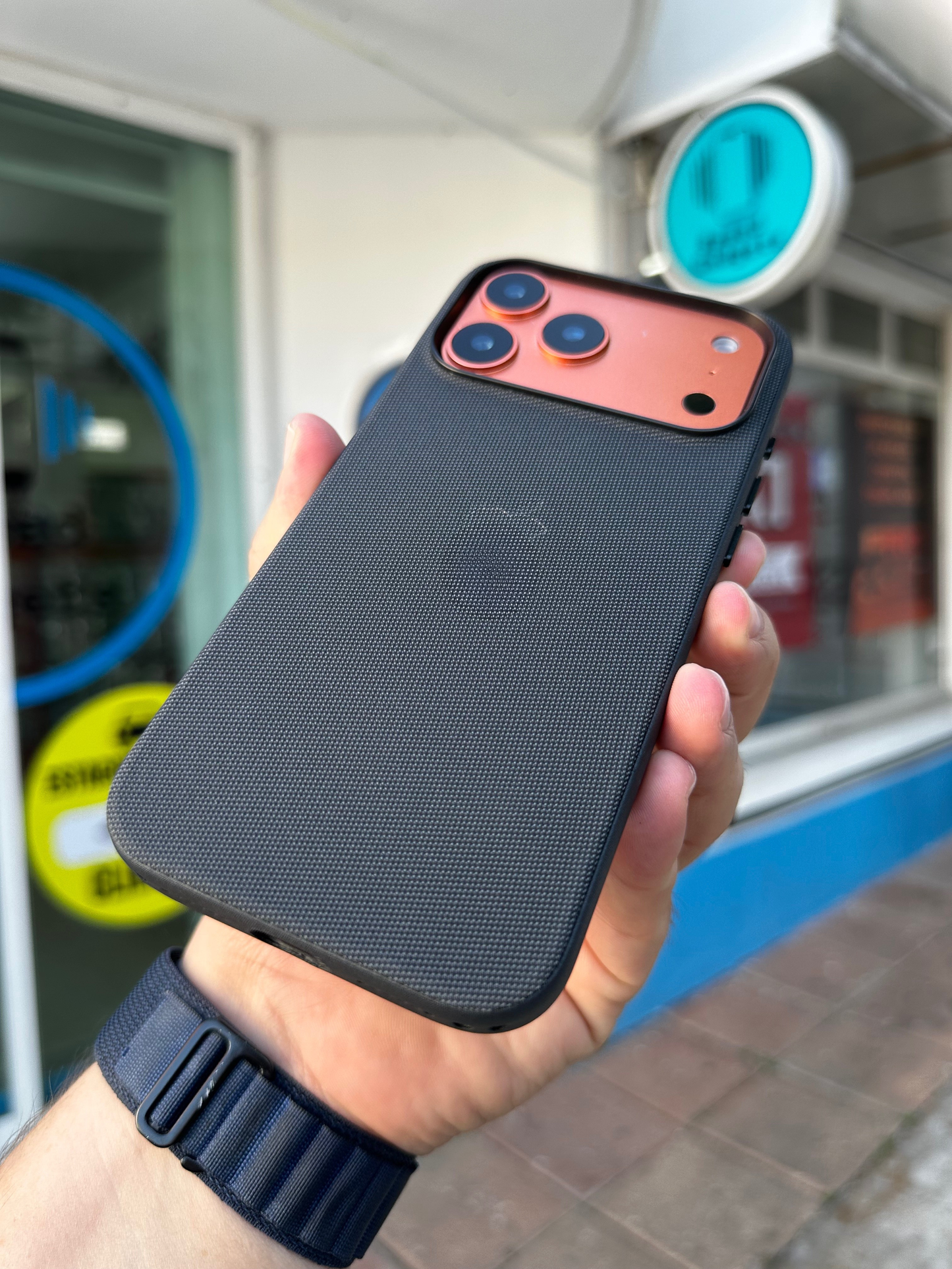 Case Funda Magsafe Tech - Woven para iPhone