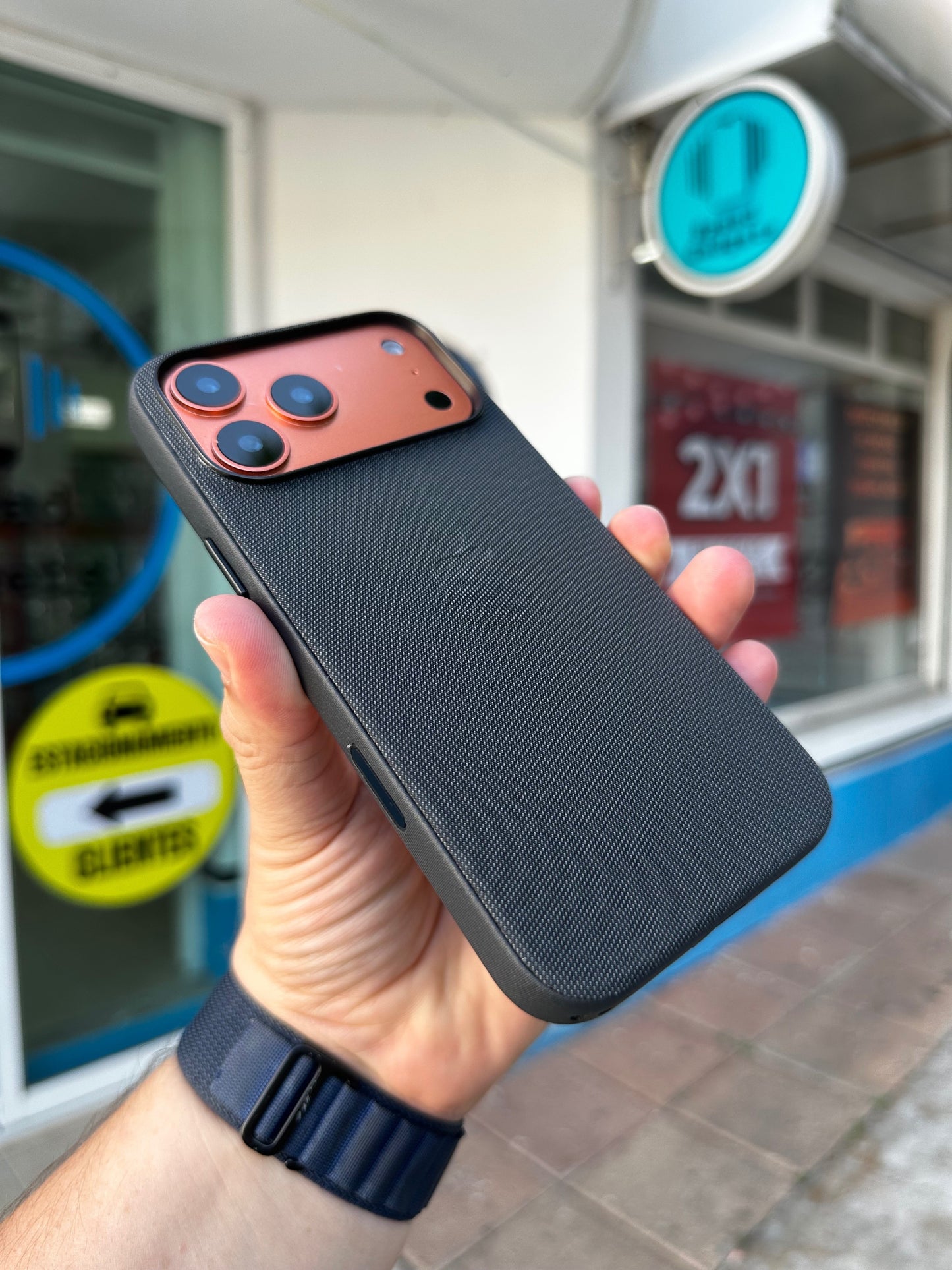 Case Funda Magsafe Tech - Woven para iPhone