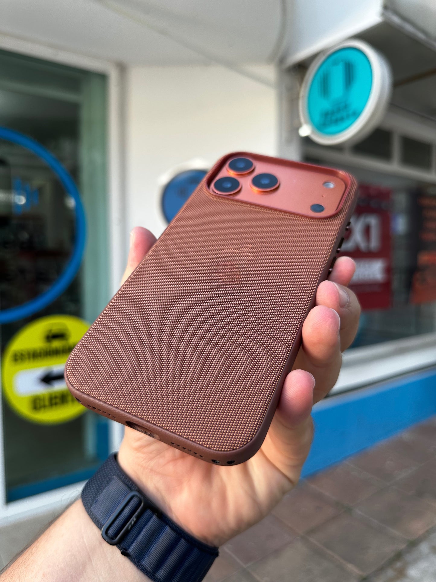 Case Funda Magsafe Tech - Woven para iPhone