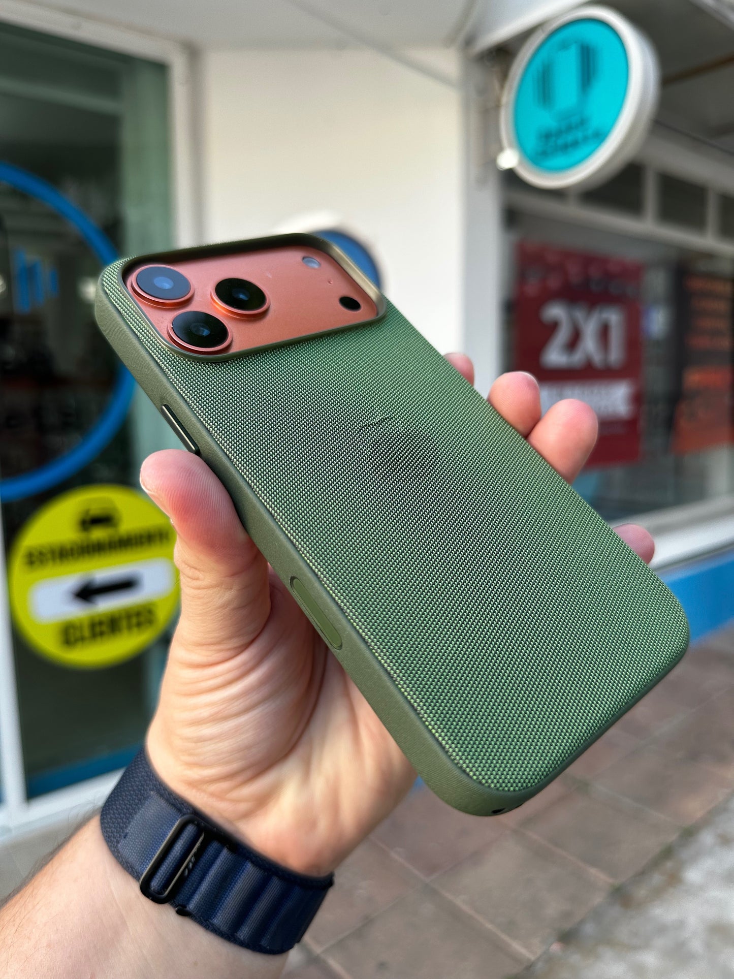 Case Funda Magsafe Tech - Woven para iPhone