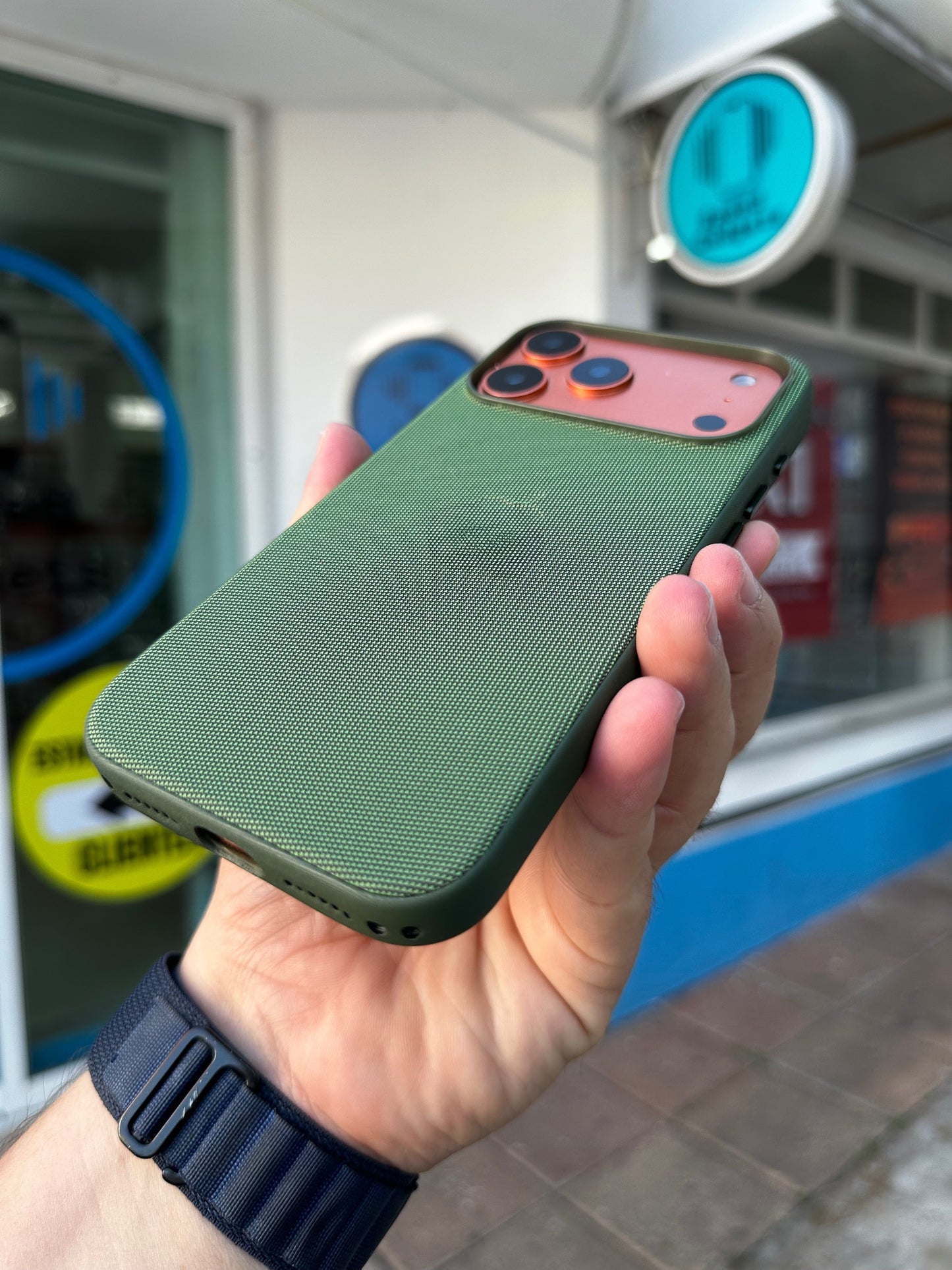 Case Funda Magsafe Tech - Woven para iPhone