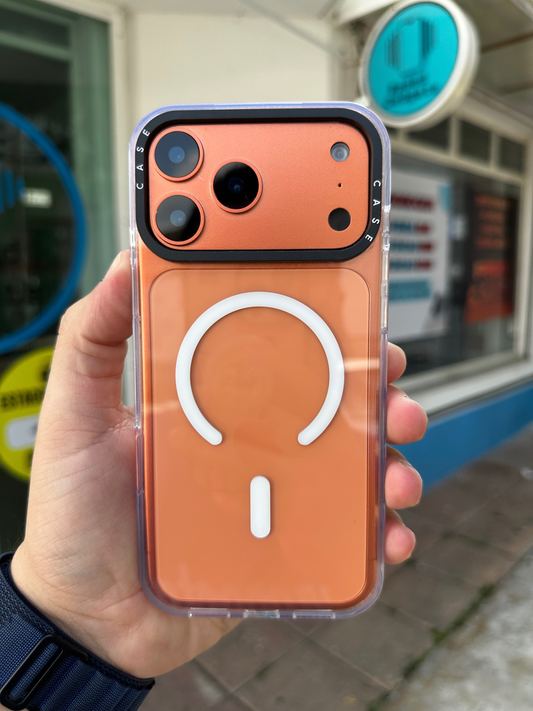 Case Funda Magsafe para iPhone transparente