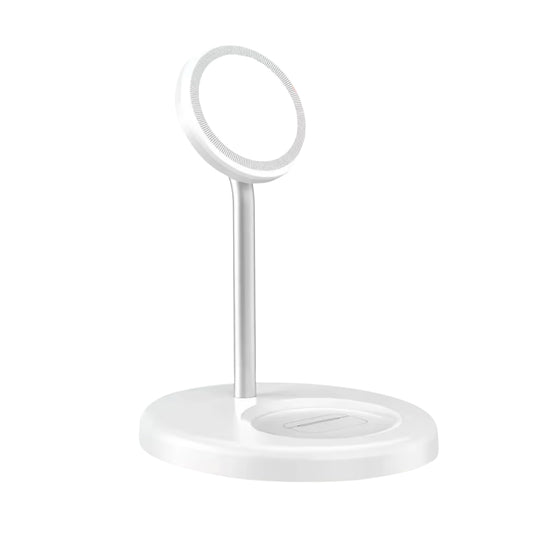 Soporte de Carga Inalámbrico Magnético 2 en 1 para iPhone y AirPods
