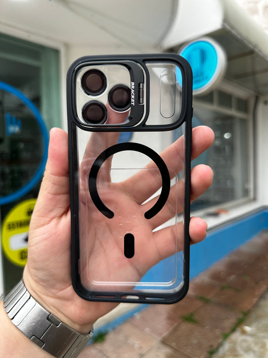 Case Funda Magsafe Stand para iPhone