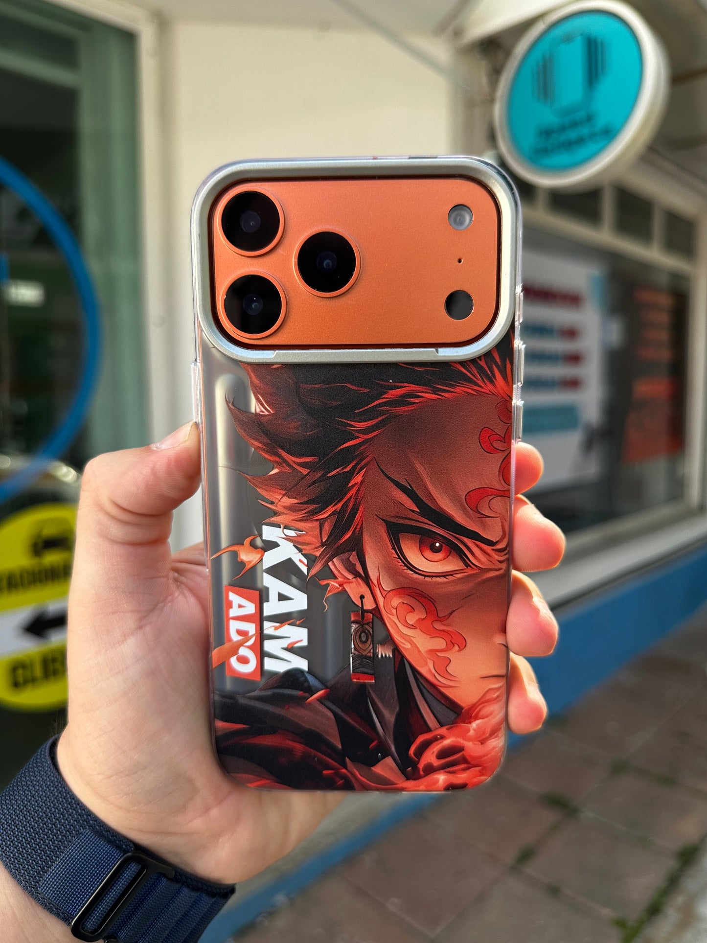 Case Funda Magsafe para iPhone Tanjirō Kamado Demon slayer