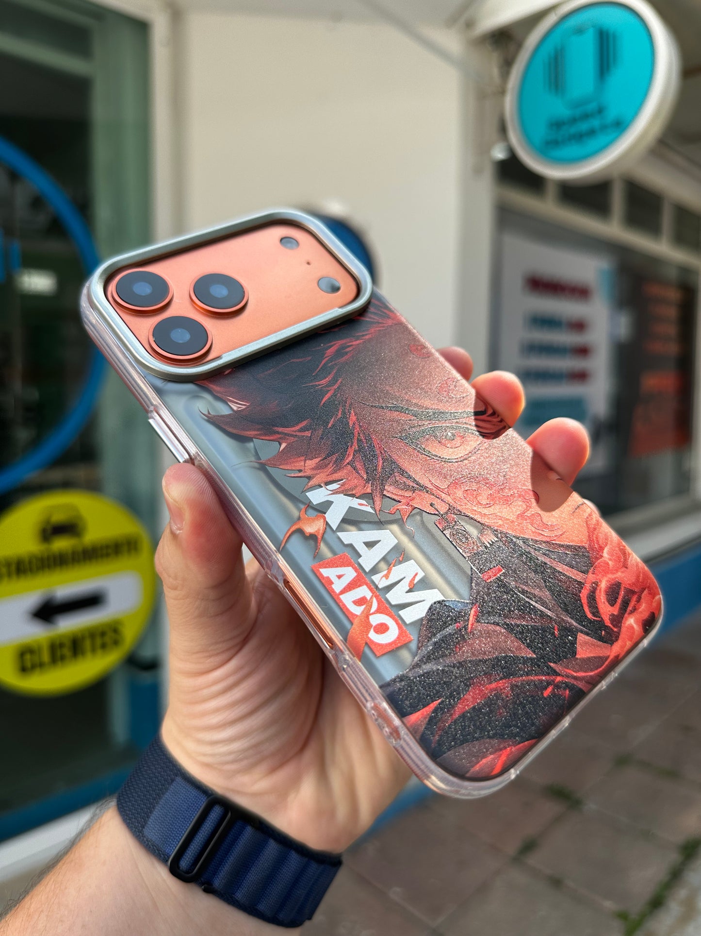 Case Funda Magsafe para iPhone Tanjirō Kamado Demon slayer