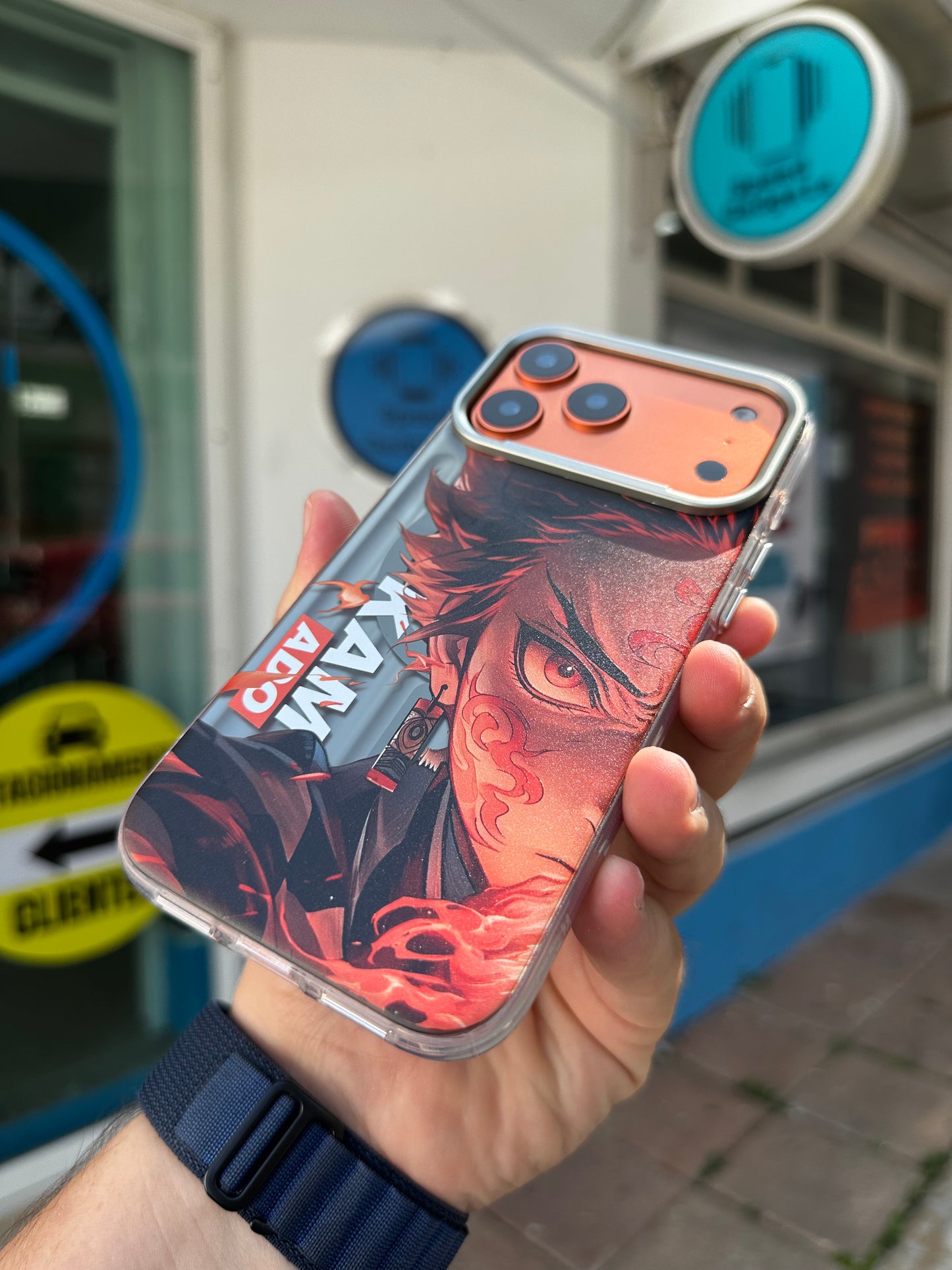 Case Funda Magsafe para iPhone Tanjirō Kamado Demon slayer