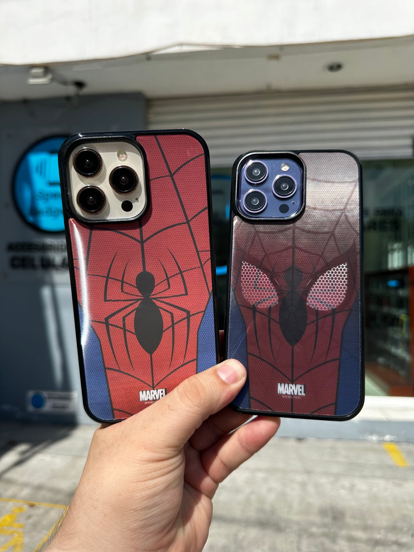 Case Spiderman Magsafe Holografica 2 Diseños