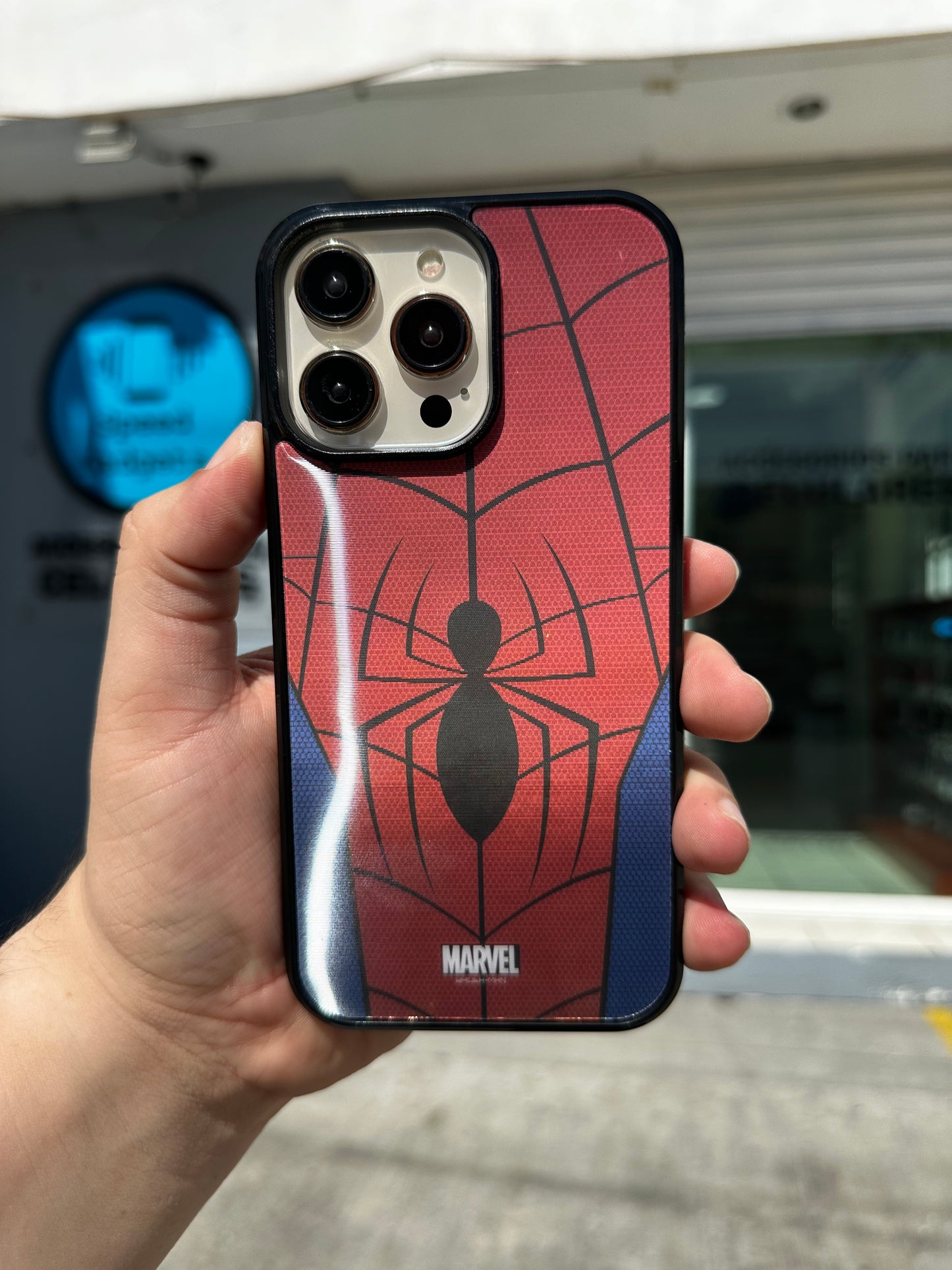 Case Spiderman Magsafe Holografica 2 Diseños